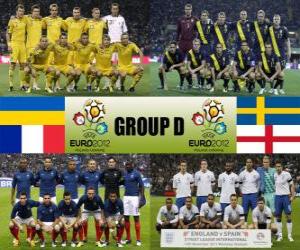 пазл Группа D - Евро 2012-